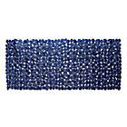 Alternate image 0 for Simply Essential&trade; Rocks 16&quot; x 35&quot; Vinyl Tub Mat in Blue
