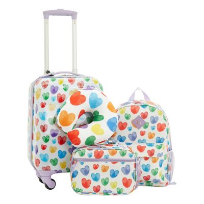 Traveler&#39;s Club&reg; Luggage Hearts Kid&#39;s 5-Piece Travel Luggage Set