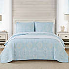 Alternate image 0 for Tommy Bahama&reg; Turtle Cove 3-Piece Reversible King Quilt Set in Bluegrass