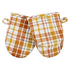 Alternate image 0 for Harvest 2-Pack Cotton Mini Mitts in Plaid