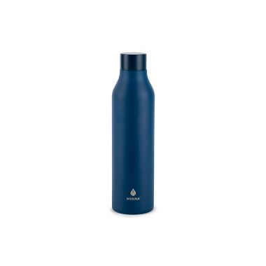 Manna&trade; Cosmo 20 oz. Water Bottle in Navy. View a larger version of this product image.
