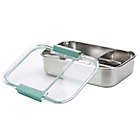 Alternate image 3 for Smash 40.5 oz. 3-Compartment Stainless Steel Bento Box with Lid