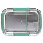 Alternate image 4 for Smash 40.5 oz. 3-Compartment Stainless Steel Bento Box with Lid