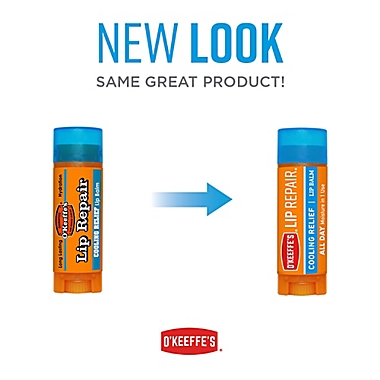 O&#39;Keeffe&#39;s&reg; .15 oz. Lip Repair&reg; Lip Balm Stick in Cooling Relief. View a larger version of this product image.