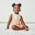 Alternate image 2 for goumi Organic Cotton Romper in Poppy