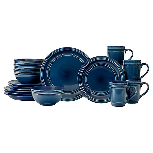 Alternate image 1 for Baum Allure 16-Piece Dinnerware Set in Blue