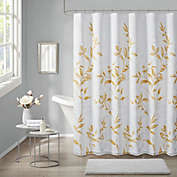 Madison Park Cecily Burnout Printed Shower Curtain