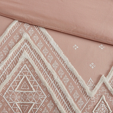 INK+IVY Marta 3-Piece King/California King Comforter Set in Blush. View a larger version of this product image.