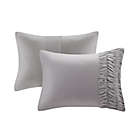 Alternate image 4 for Madison Park Doreen Cotton 4-Piece Full/Queen Comforter Set in Grey