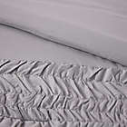Alternate image 6 for Madison Park Doreen Cotton 4-Piece Full/Queen Comforter Set in Grey