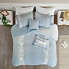 Alternate image 3 for Madison Park Olivia Cotton 5-Piece Full/Queen Comforter Set in Blue