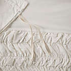 Alternate image 6 for Madison Park Doreen Cotton 3-Piece King/California King Duvet Cover Set in White