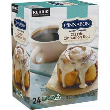 Cinnabon&reg; Classic Cinnamon Roll Coffee Keurig&reg; K-Cup&reg; Pods 24-Count. View a larger version of this product image.