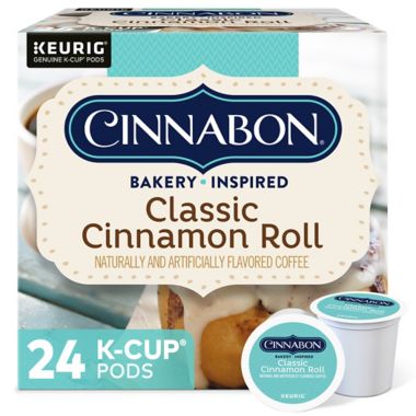 Cinnabon&reg; Classic Cinnamon Roll Coffee Keurig&reg; K-Cup&reg; Pods 24-Count. View a larger version of this product image.