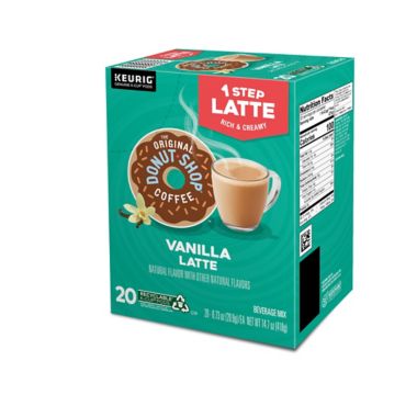 The Original Donut Shop&reg; Vanilla Latte Coffee Keurig&reg; K-Cup&reg; Pods 20-Count. View a larger version of this product image.