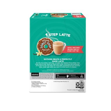The Original Donut Shop&reg; Vanilla Latte Coffee Keurig&reg; K-Cup&reg; Pods 20-Count. View a larger version of this product image.