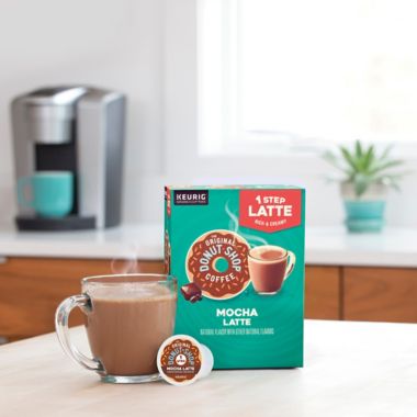 The Original Donut Shop&reg; Mocha Latte Coffee Keurig&reg; K-Cup&reg; Pods 20-Count. View a larger version of this product image.