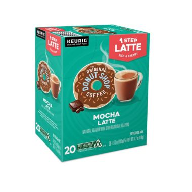 The Original Donut Shop&reg; Mocha Latte Coffee Keurig&reg; K-Cup&reg; Pods 20-Count. View a larger version of this product image.
