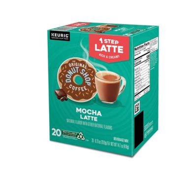 The Original Donut Shop&reg; Mocha Latte Coffee Keurig&reg; K-Cup&reg; Pods 20-Count. View a larger version of this product image.