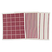 Simply Essential&trade; Mixed Swedish Dish Cloths in Red (Set of 3)