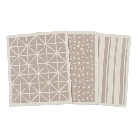 Alternate image 1 for Simply Essential™ Mixed Swedish Dish Cloths (Set of 3)