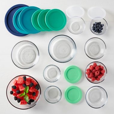 Anchor Hocking&reg; 20-Piece Storage Container Set with SnugFit Lids. View a larger version of this product image.
