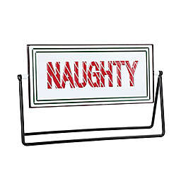 Bee & Willow™ Christmas "NAUGHTY" & "NICE" Tabletop Sign