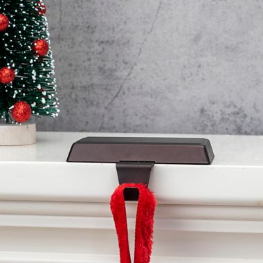 Bee &amp; Willow&trade; 4.92-Inch Iron Stocking Hangers in Bronze (Set of 2). View a larger version of this product image.