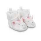 Alternate image 0 for Goldbug&trade; Size 12-18M Unicorn Wrap Slipper in Grey/Multicolor