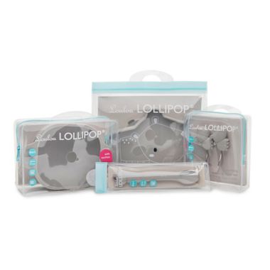 Loulou Lollipop Rhino Silicone Suction Snack Plate. View a larger version of this product image.