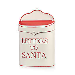 Bee & Willow™ Letters to Santa Tabletop Mail Holder in White/Red