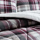 Alternate image 5 for UGG&reg; Avery 3-Piece Reversible Full/Queen Comforter Set in Cabernet Plaid Multi