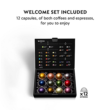 Nespresso&reg; by Breville VertuoLine Coffee and Espresso Maker in Chrome. View a larger version of this product image.