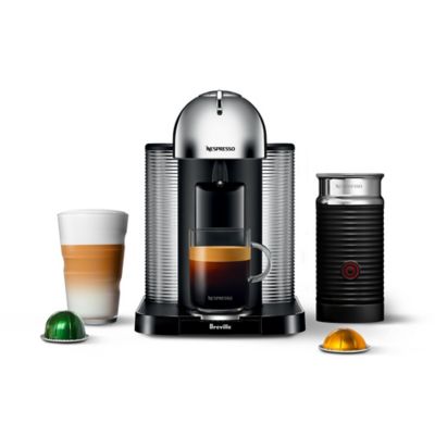 Schep Onderdrukking Onderhoudbaar Nespresso® by Breville® VertuoLine Coffee and Espresso Maker Bundle with  Aeroccino Frother | Bed Bath & Beyond