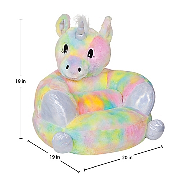 Trend Labs&reg; Plush Unicorn Character Chair. View a larger version of this product image.
