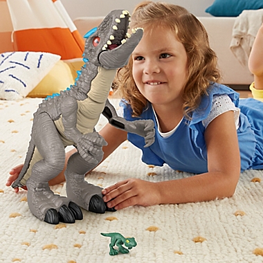 Fisher-Price&reg; Imaginext&reg; Jurassic World&trade; Thrashing Indominus Rex Set. View a larger version of this product image.