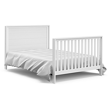 Storkcraft&reg; Luna 4-in-1 Crib with Drawer in White. View a larger version of this product image.