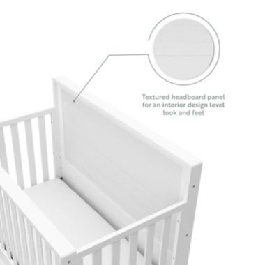 Storkcraft&reg; Luna 4-in-1 Crib with Drawer in White. View a larger version of this product image.