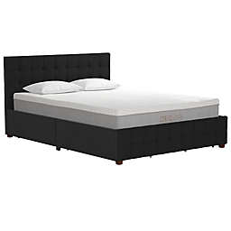 Cosmo Living Elizabeth Upholstered Bed Frame with Storage