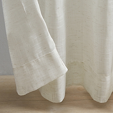 Simply Essential&trade; Westwood 84-Inch Rod Pocket Sheer Window Curtain Panels in Ivory (Set of 2). View a larger version of this product image.