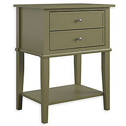 Ameriwood Home Franklin 2-Drawer Accent Table