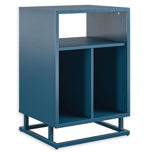 The Novogratz Regal Turntable Stand in Blue