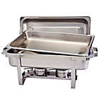 Alternate image 1 for Our Table&trade; 9.5 Qt. Stainless Steel Rectangular Chafing Dish