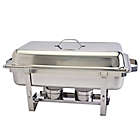 Alternate image 0 for Our Table&trade; 9.5 Qt. Stainless Steel Rectangular Chafing Dish