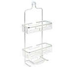Alternate image 0 for Squared Away&trade; NeverRust&reg; Aluminum Over-The-Shower Caddy in Satin Chrome