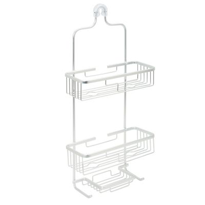 Squared Away&trade; NeverRust&reg; Aluminum Over-The-Shower Caddy