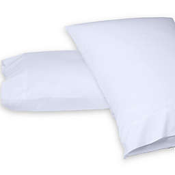 Casper® Organic Cotton Percale Standard Pillowcases in White (Set of 2)