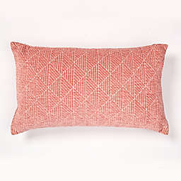 Bright Orange 18 X 18 X 4 Surya BA029-1818P Skyline1 Pillow Bright Pink Cream Light Blue