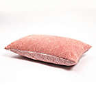 Alternate image 2 for Freshmint Logan Geometric Jacquard Oblong Throw Pillow in Spanish Villa Pink
