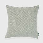 Alternate image 0 for Freshmint Anke Geometric Chenille Square Throw Pillow in Tea Green